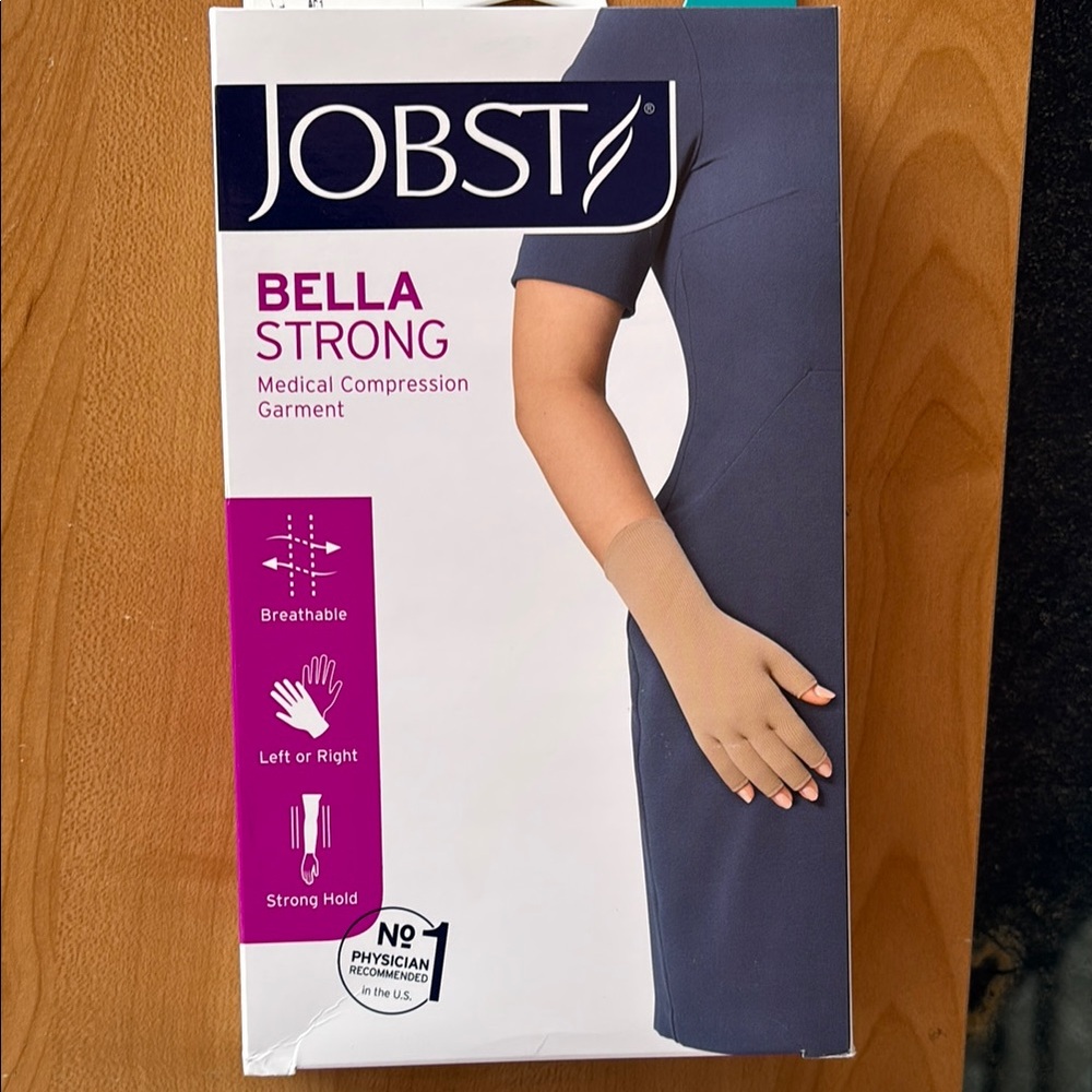 JOBST Bella Strong Beige Compression Gloves 20-30 mmHg beige size 3. 7529142